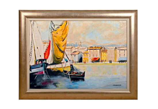 Νο 44-0,84x0,64-CHANIA-THE OLD HARBOR - ΧΑΝΙΑ- Το παλιό λιμάνι